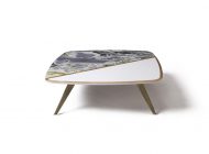 Distortion marble table